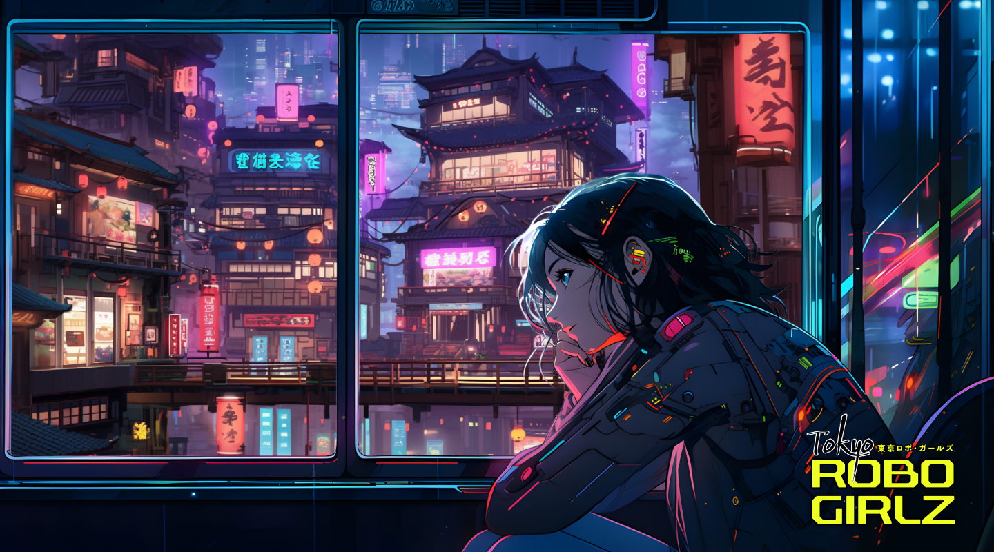 Cyberpunk Night Train
